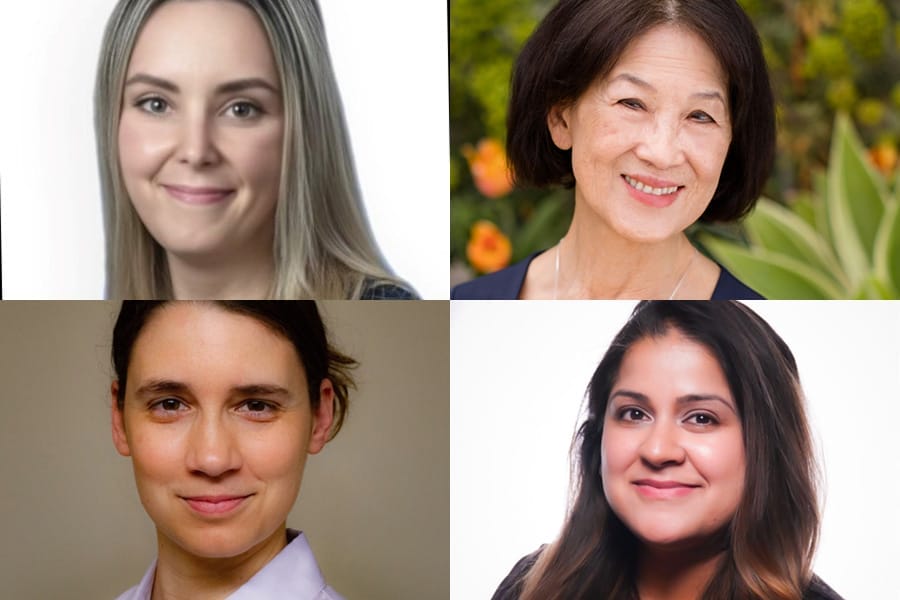 Four women scientists